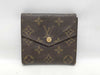 LOUIS VUITTON Monogram Porte Monnaie Bi-E Carte Credit Wallet