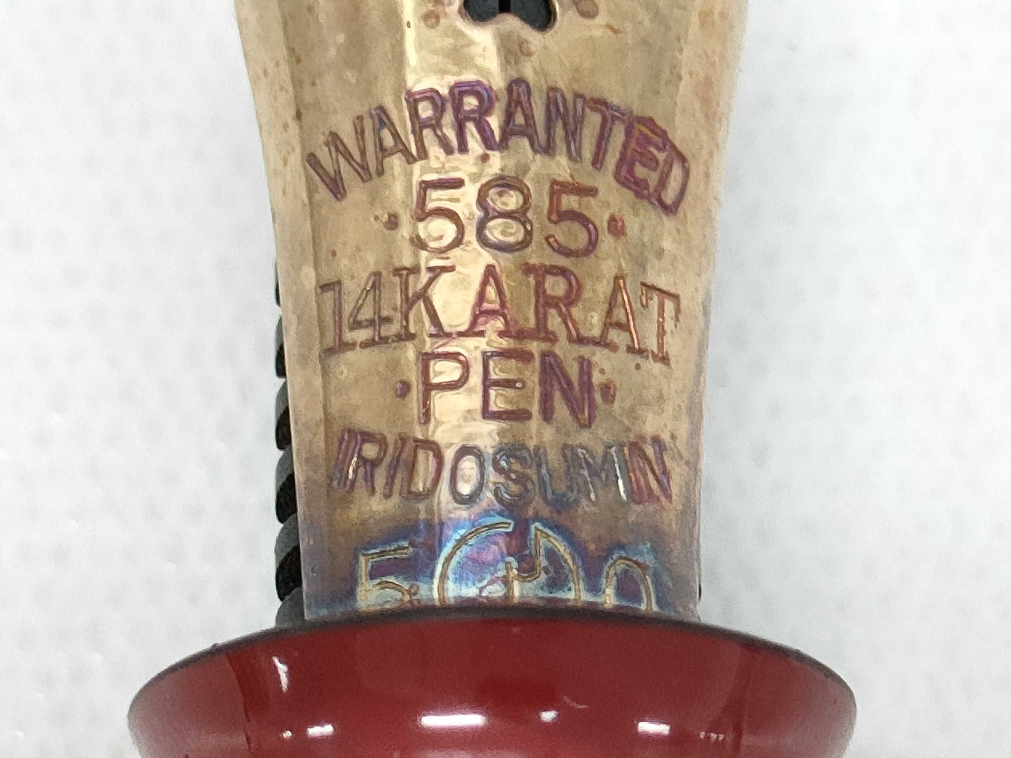 Warranted Iridosmin Lacquer Fountain Pen