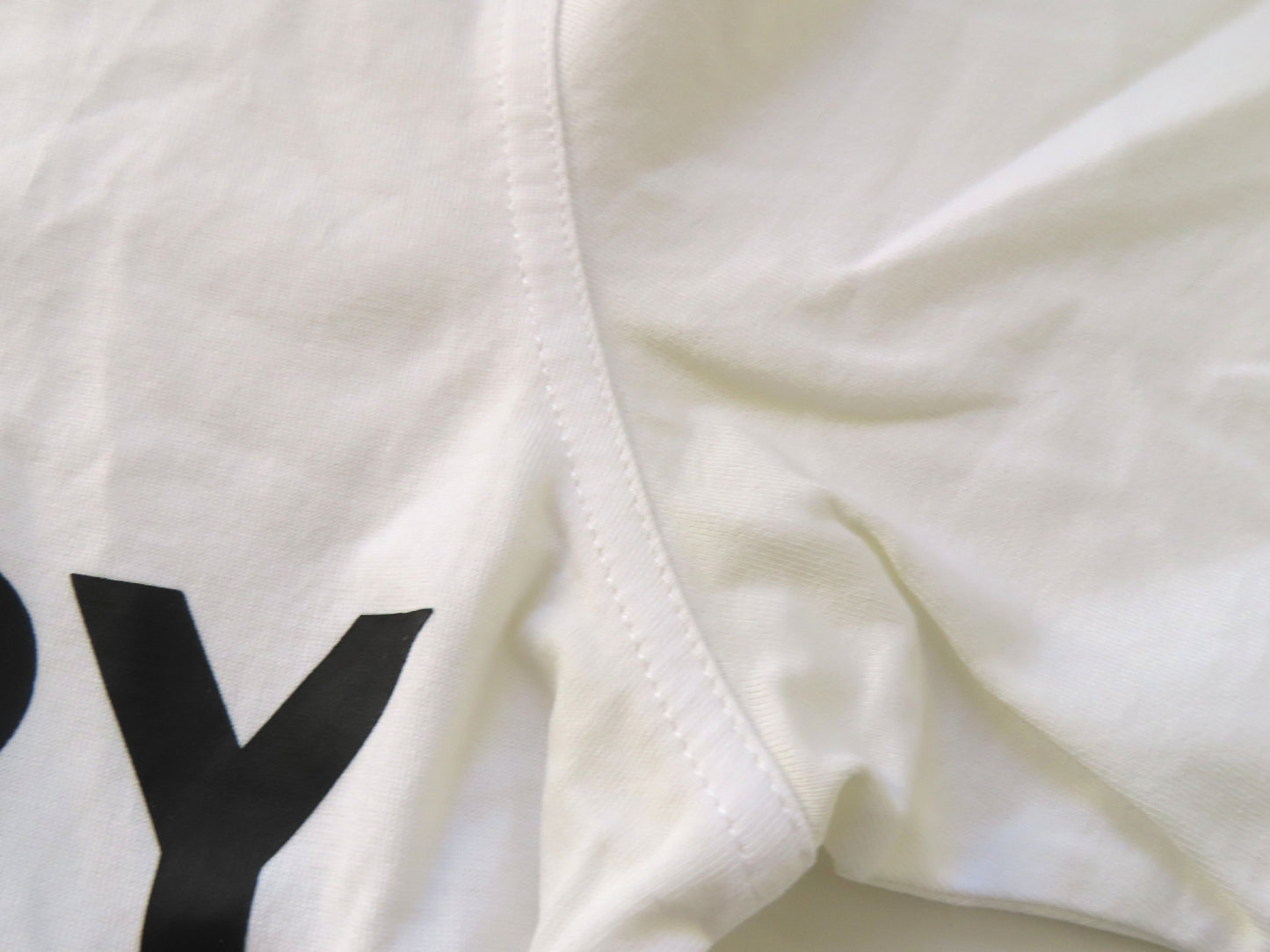 BURBERRY T-shirt logo white top