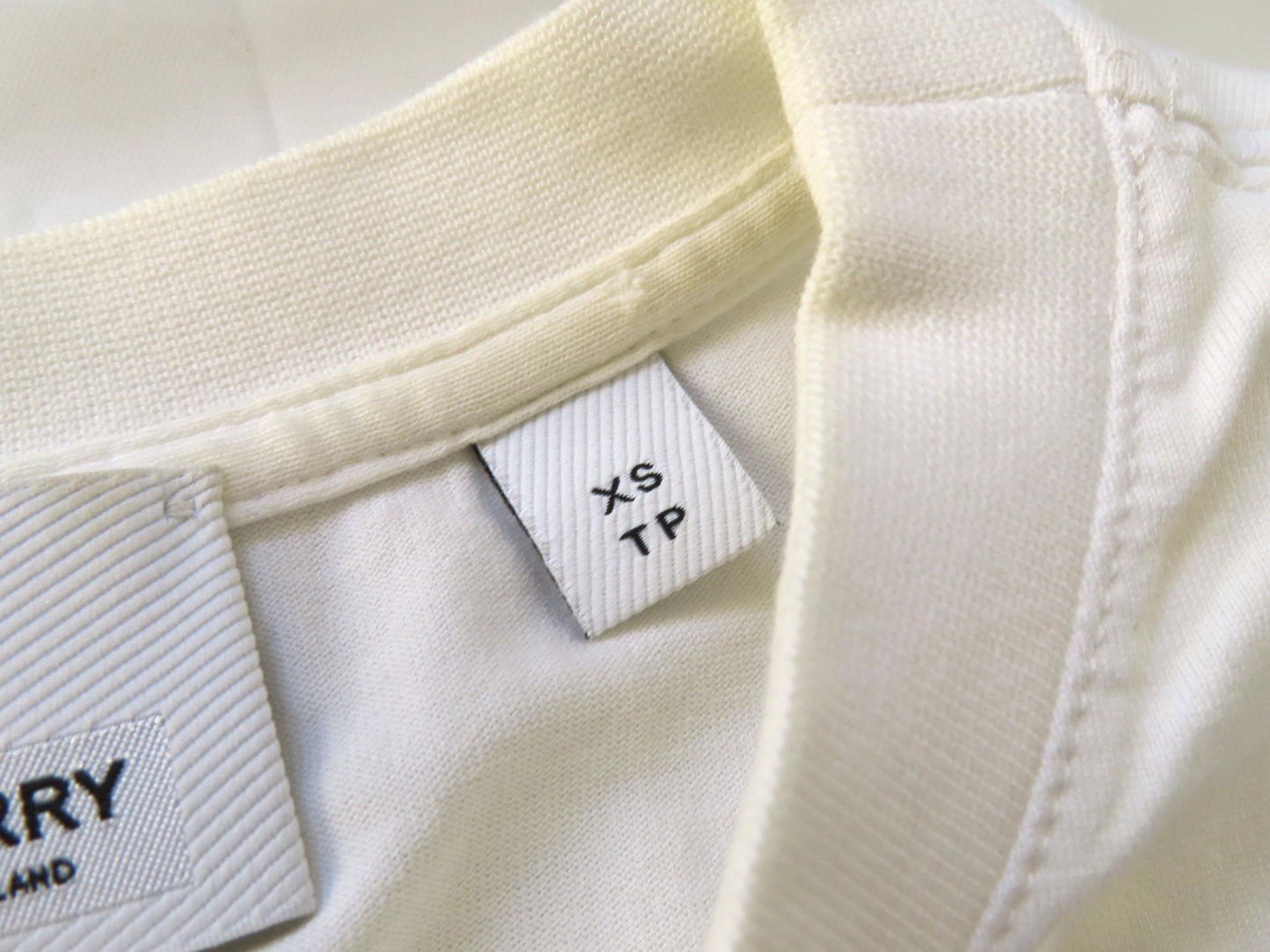 BURBERRY T-shirt logo white top