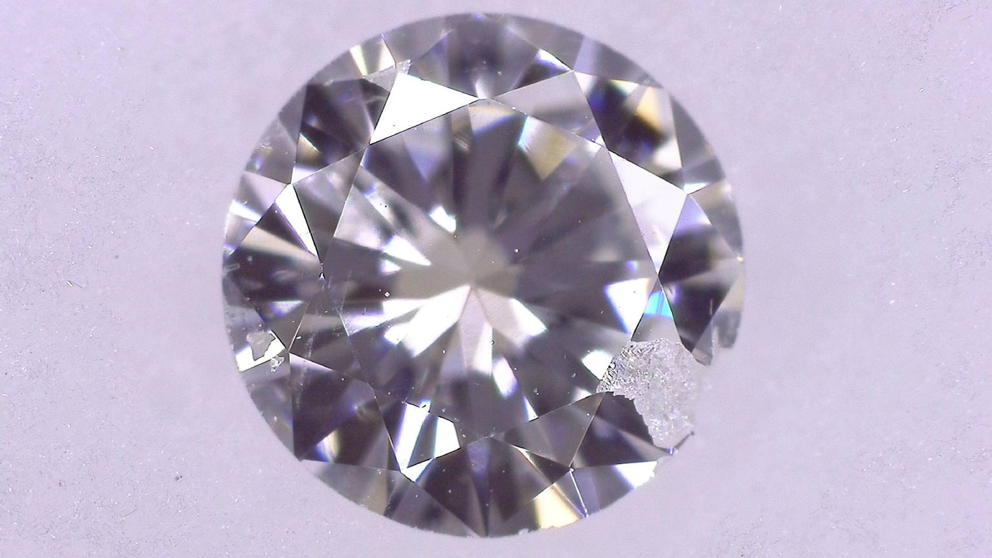 0.261ct G I-1 GOOD/GD/FR NONE NATURAL 4.23-4.29X2.38mm Diamond Loose