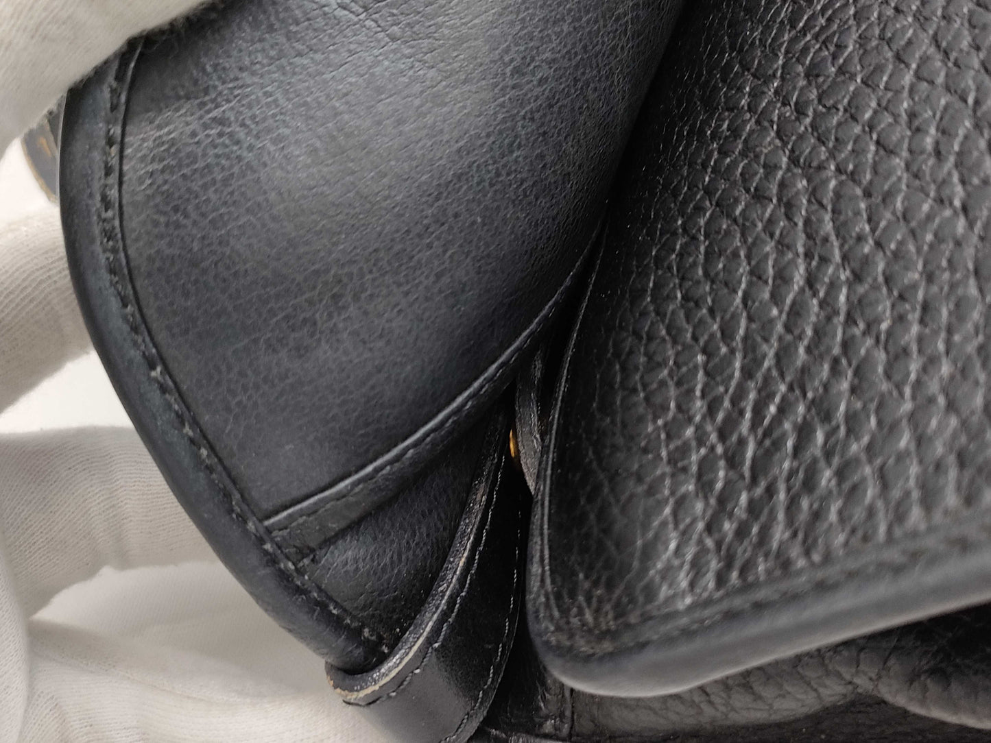 Dior Leather 2-Way Handbag
