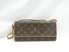 LOUIS VUITTON Monogram M51854 Pochette Twin PM Shoulder Bag