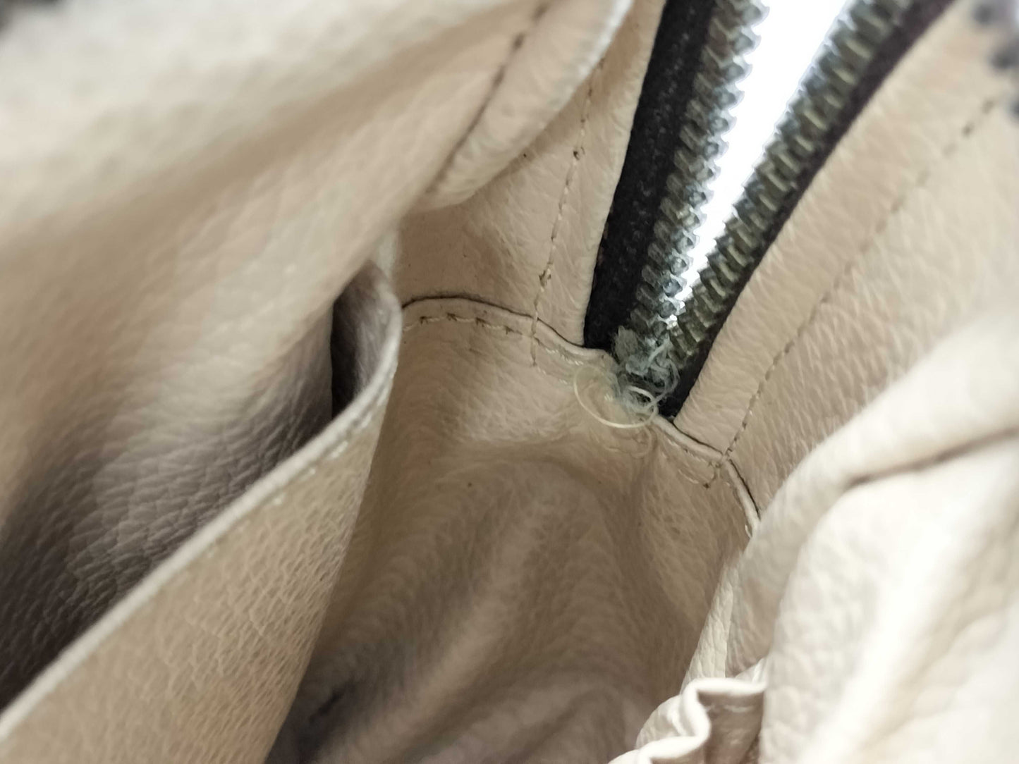 LOUIS VUITTON Monogram True Towel Second Bag with Broken Zipper