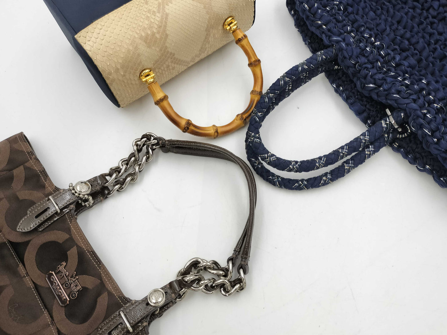 COACH Signature 14138 / Anteprima Mist Wire / Kanematsu Bamboo *3 Bag