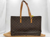 LOUIS VUITTON Monogram M51155 Luco Tote Bag with Torn Base