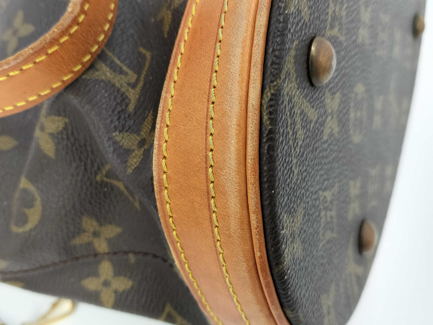 LOUIS VUITTON Monogram M42238 Petit Bucket Tote Bag
