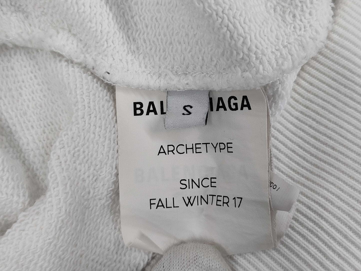 BALENCIAGA Back Logo Hoodie / CA00985 Tops