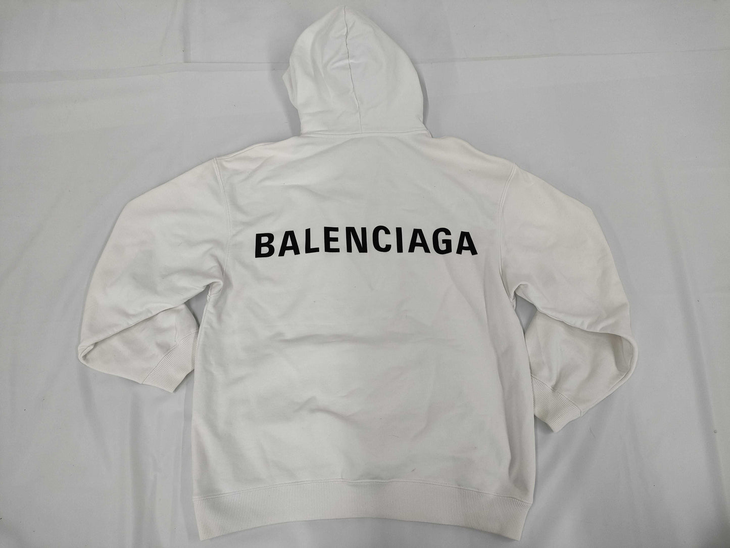 BALENCIAGA Back Logo Hoodie / CA00985 Tops