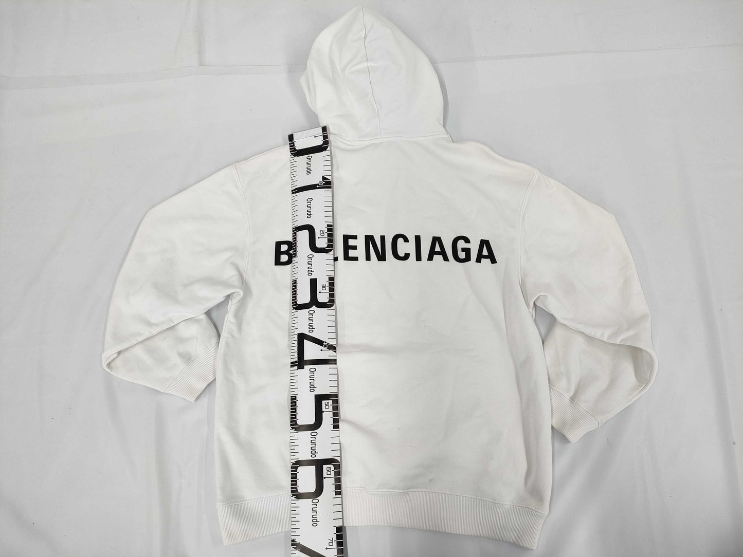 BALENCIAGA Back Logo Hoodie / CA00985 Tops