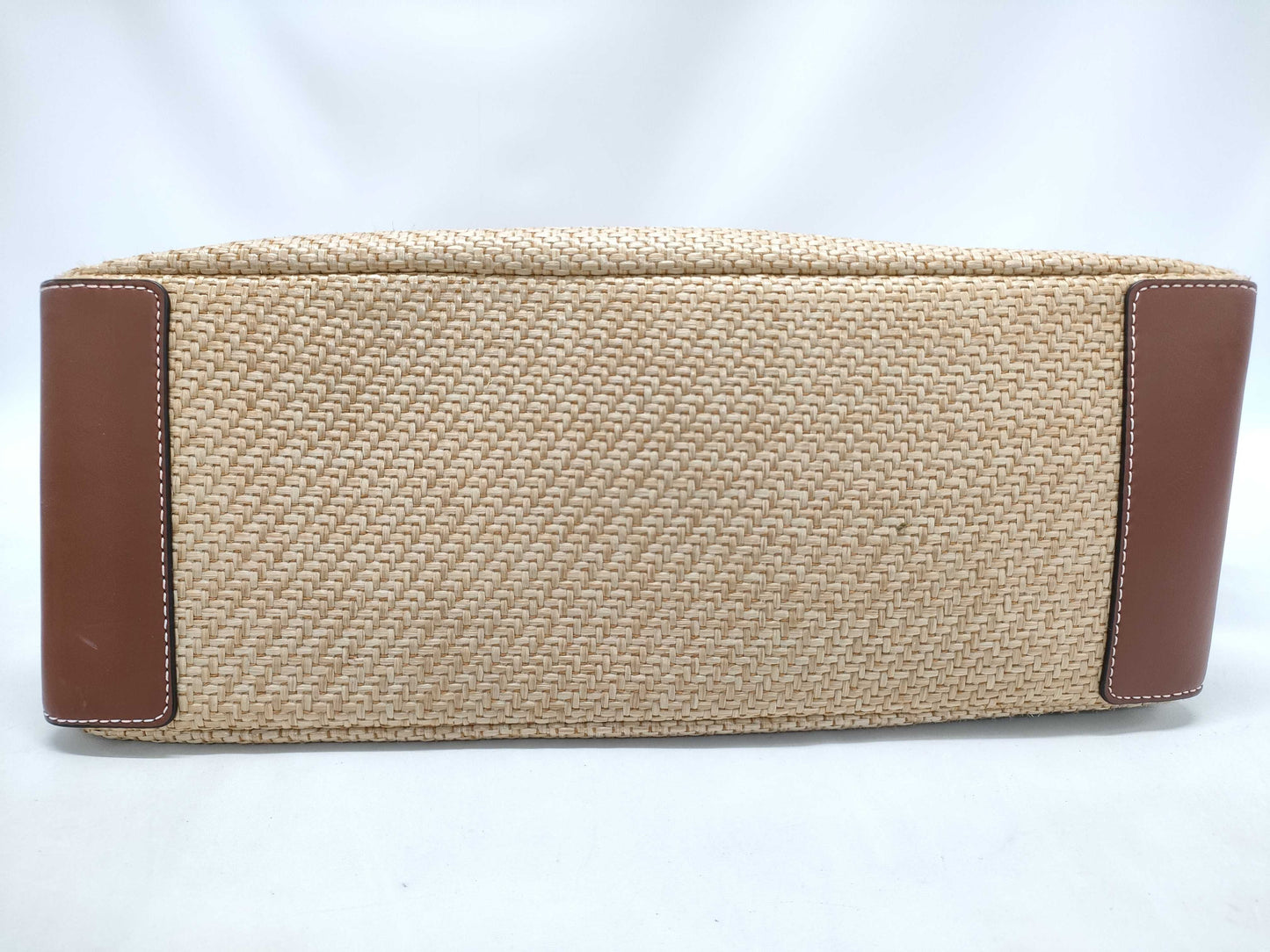 Cole Haan Straw Tote 2-Way Shoulder Bag
