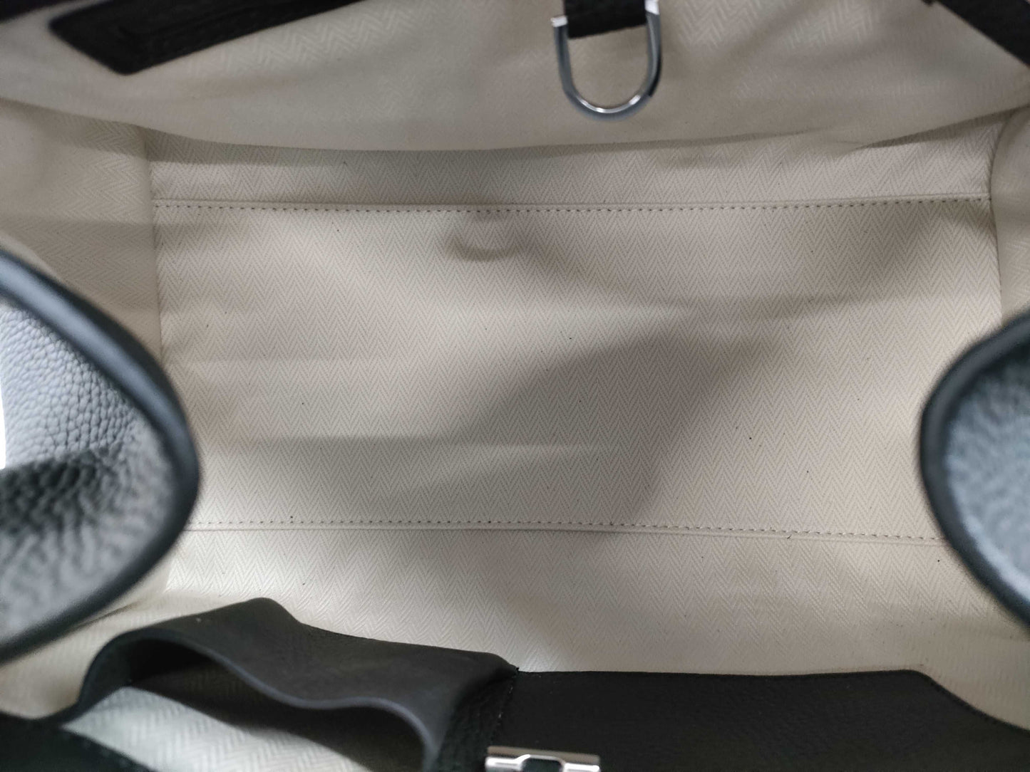 The Row Soft Margaux 12 Black Handbag