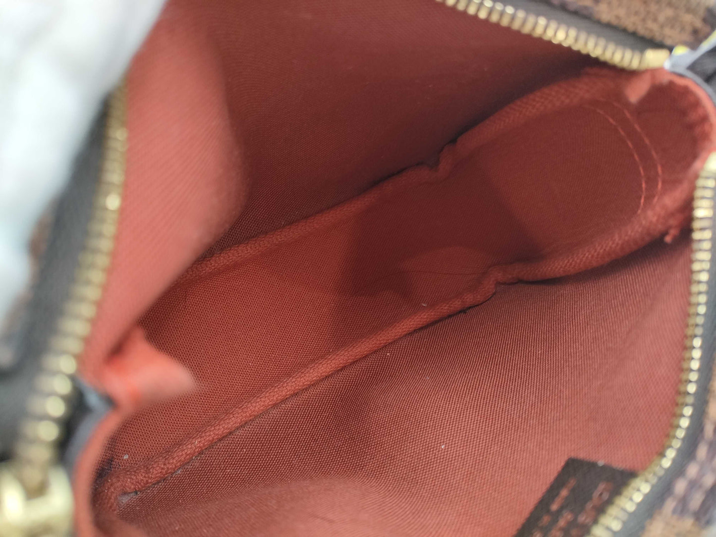 LOUIS VUITTON Damier N51982 Truth Makeup Handbag