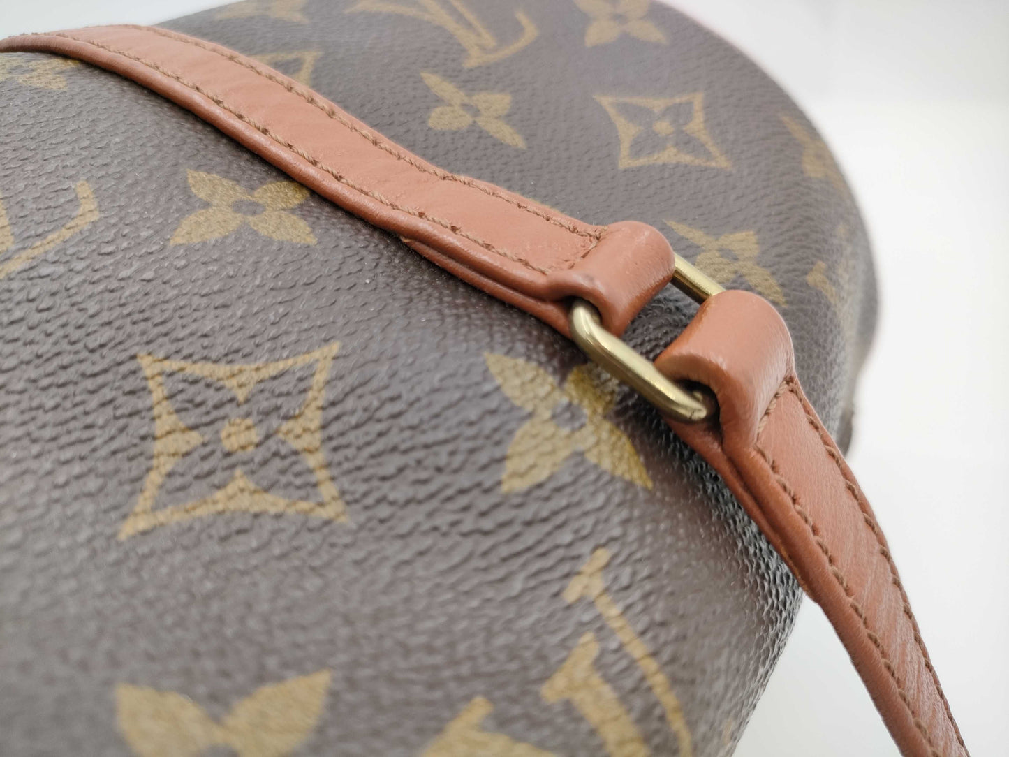 LOUIS VUITTON Monogram Old Papillon Handbag with Pouch