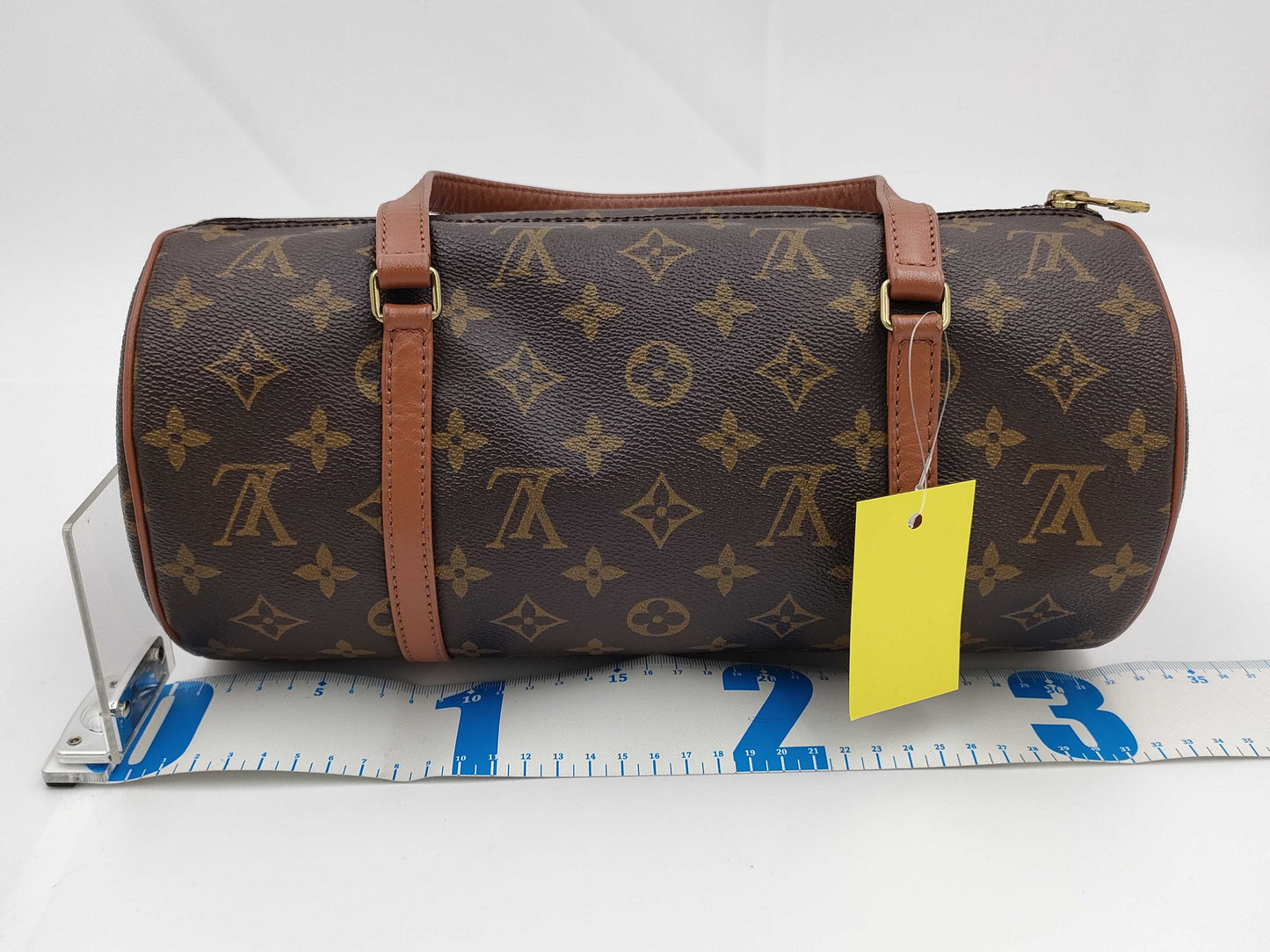 LOUIS VUITTON Monogram Old Papillon Handbag with Pouch