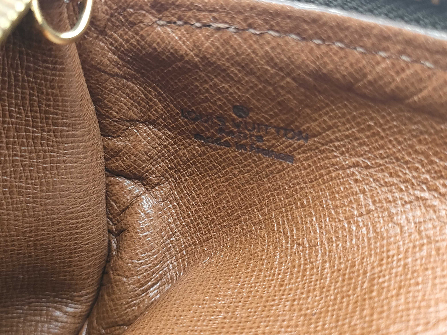 LOUIS VUITTON Monogram Old Papillon Handbag with Pouch