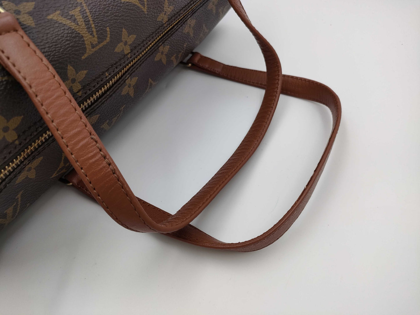 LOUIS VUITTON Monogram Old Papillon Handbag with Pouch