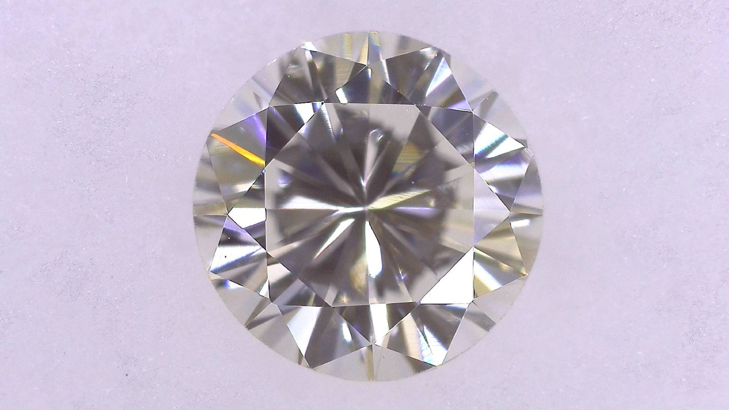 0.490ct J VS-1 FAIR/GD/GD MEDIUM BLUE NATURAL 4.88-4.97X3.19mm Diamond Loose
