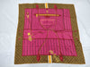 LOUIS VUITTON Monogram Pink Scarf