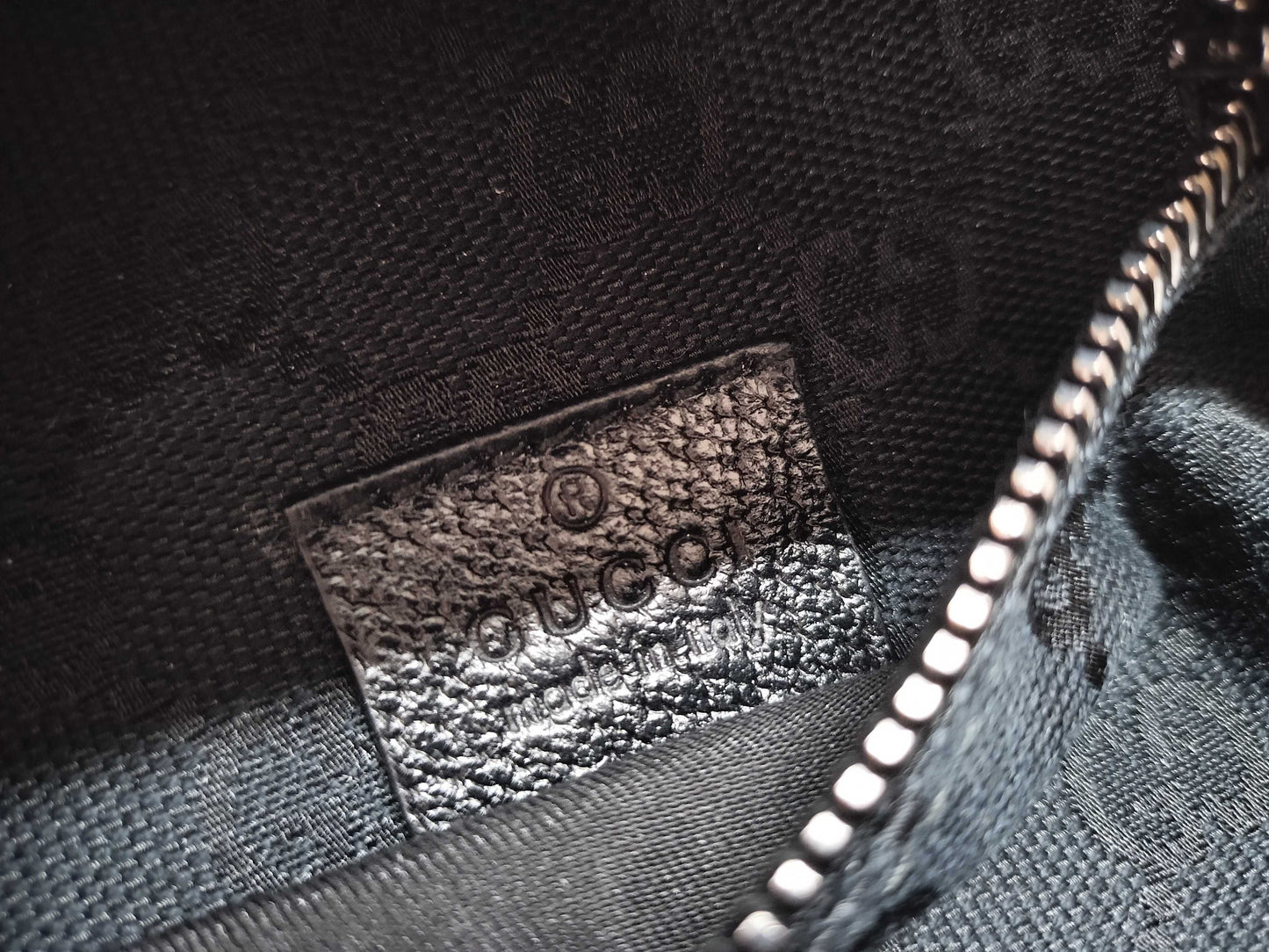 GUCCI GG Canvas Waist Bag