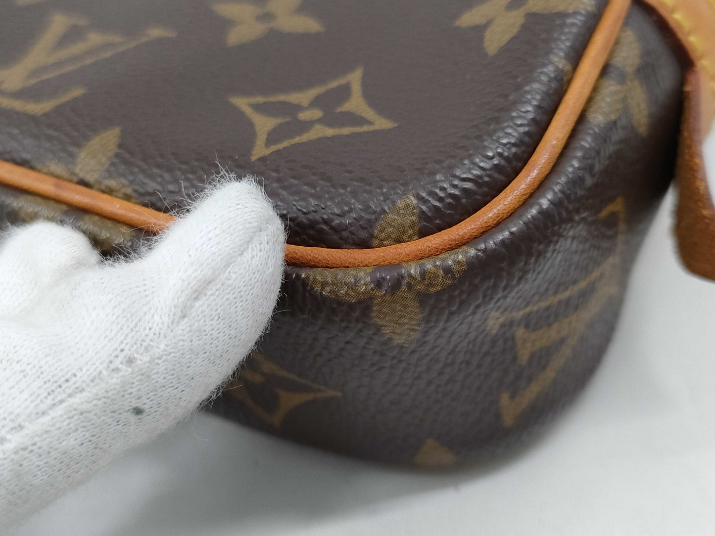 LOUIS VUITTON Monogram M51828 Pochette Marly Bandouliere Shoulder Bag