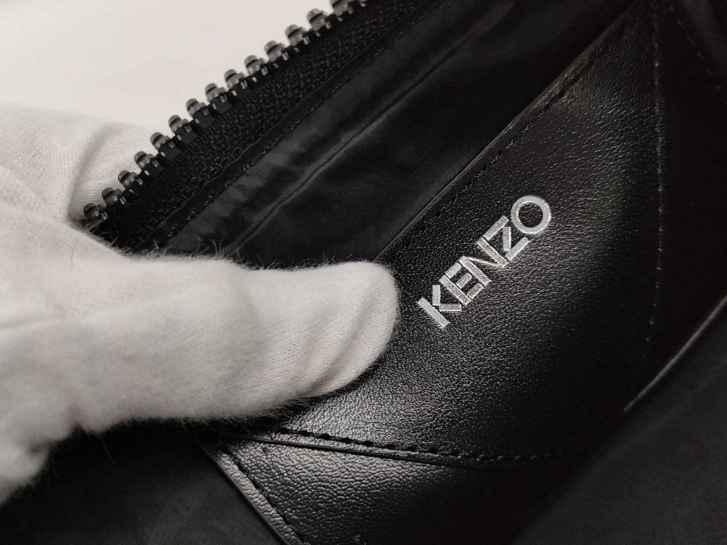 Kenzo Logo Clutch Bag