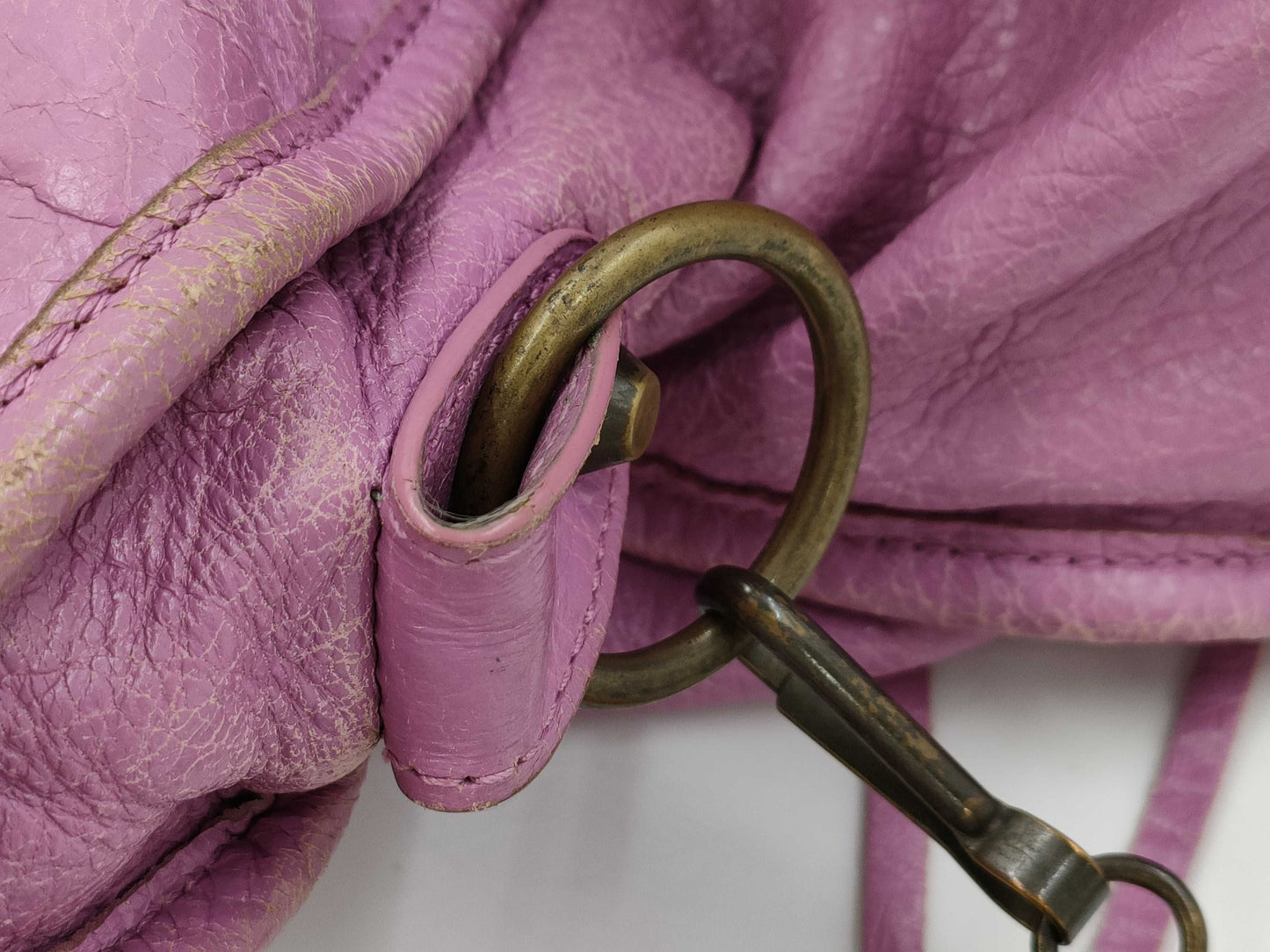 BALENCIAGA The City 2-Way Pink Handbag