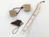 LOUIS VUITTON Mobile Phone Strap *1 / Hair Cube *1 / Monogram Shoe-Shaped Keychain *1 / LV Accessory 3-Piece Set Other Accessories