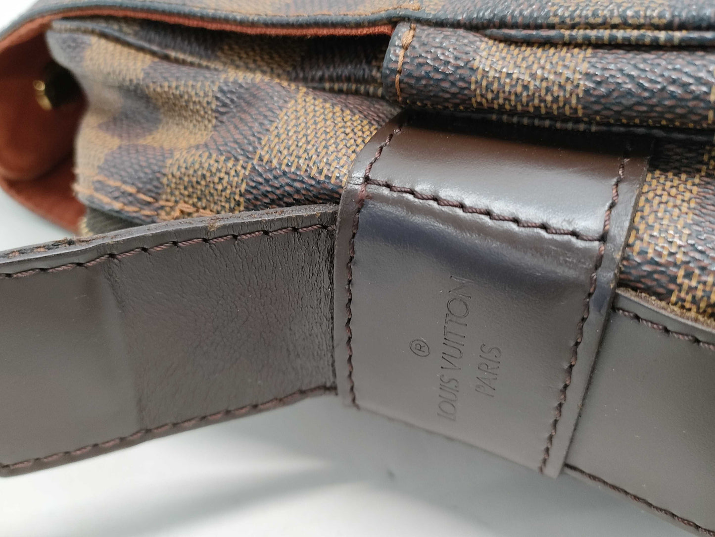 LOUIS VUITTON Damier N45255 Naviglio Shoulder Bag