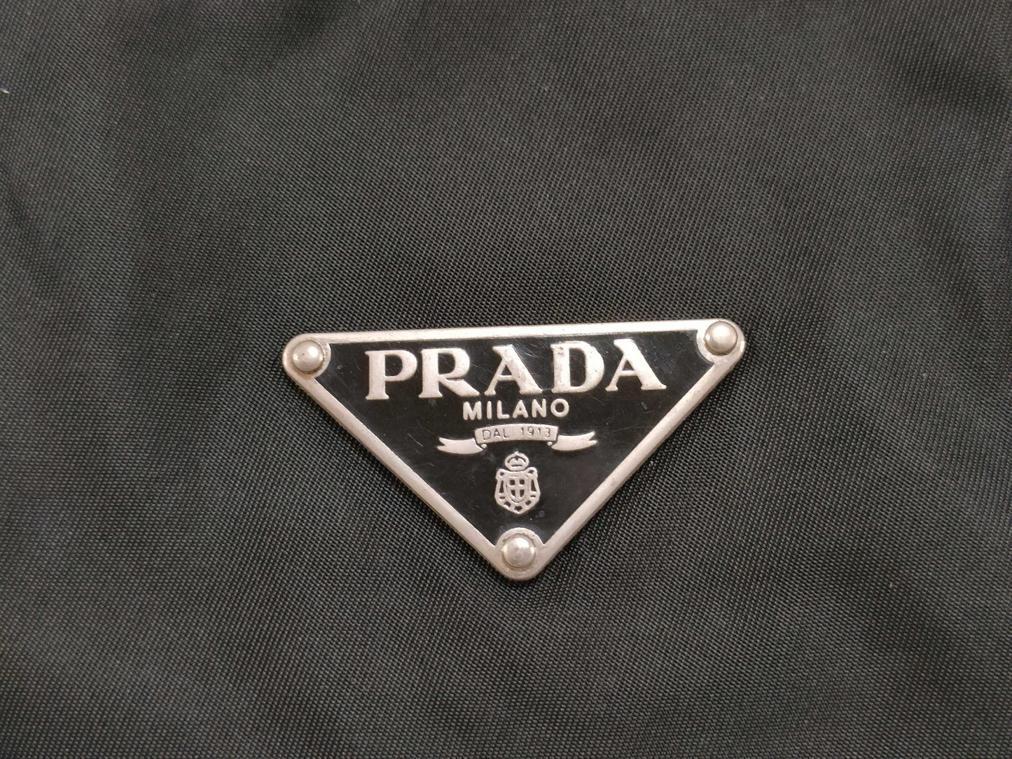 PRADA nylon tote handbag