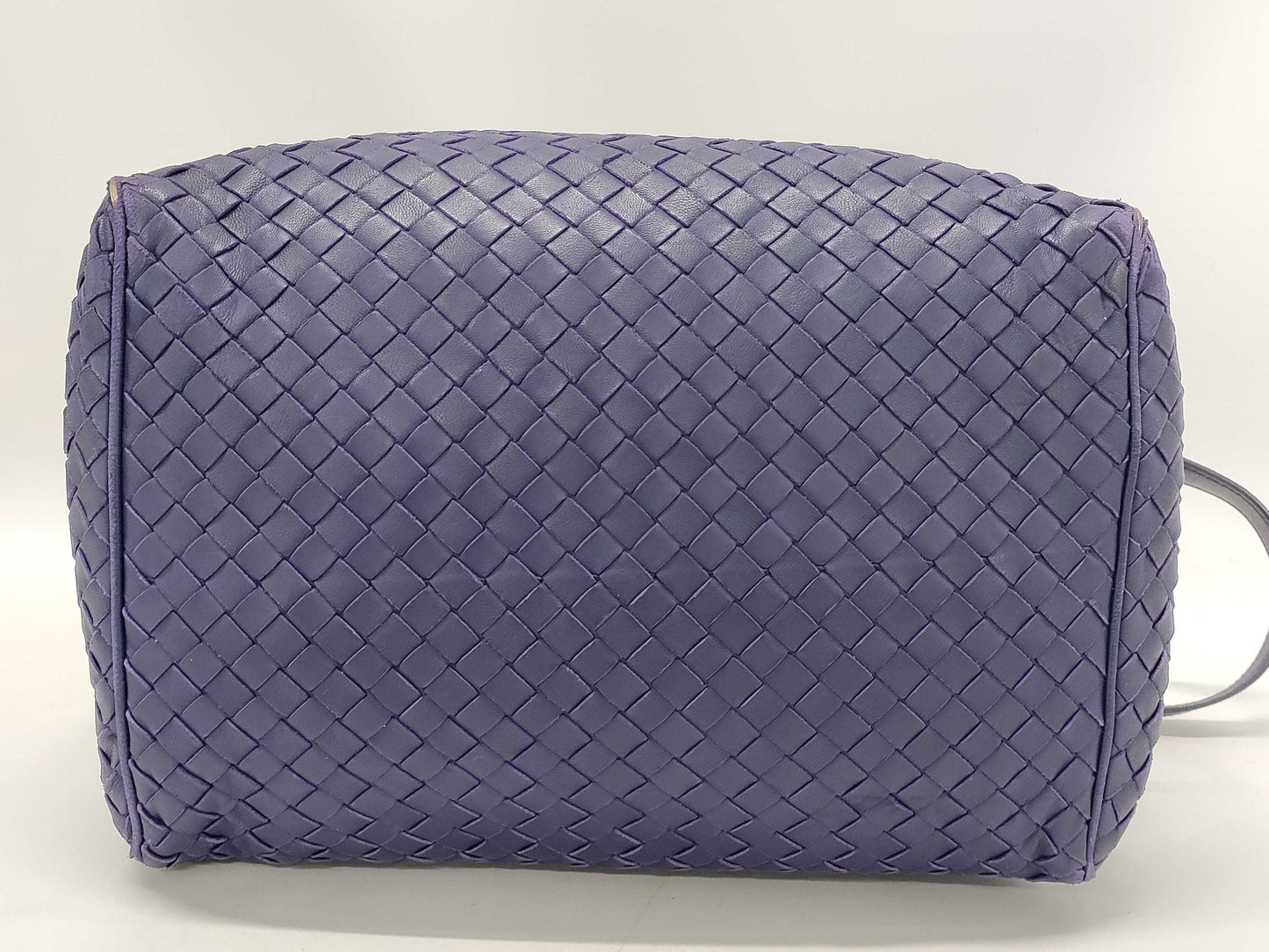 BOTTEGA VENETA Intrecciato 2-Way Boston Bag with Key