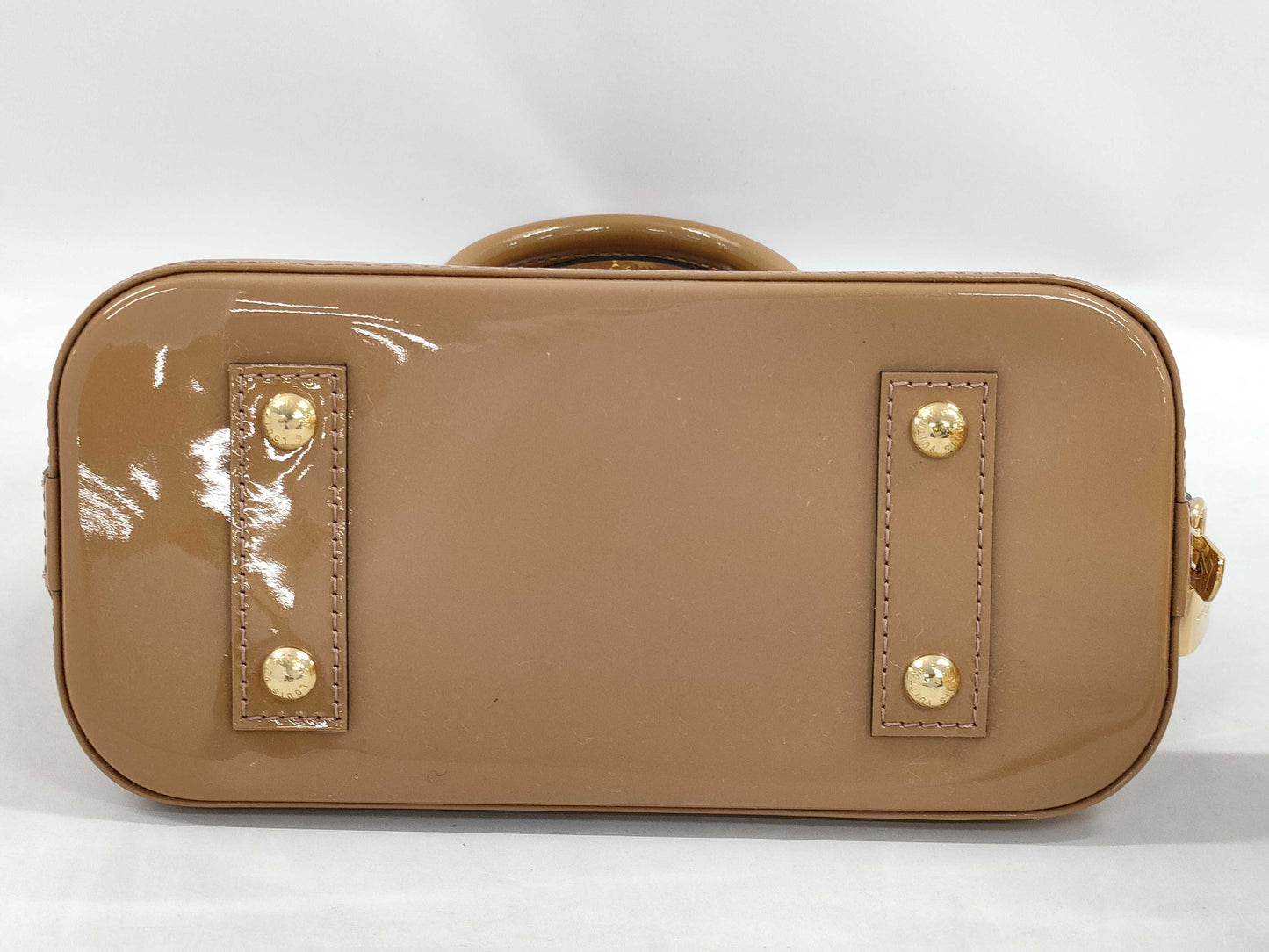 LOUIS VUITTON Vernis Alma BB 2-way handbag