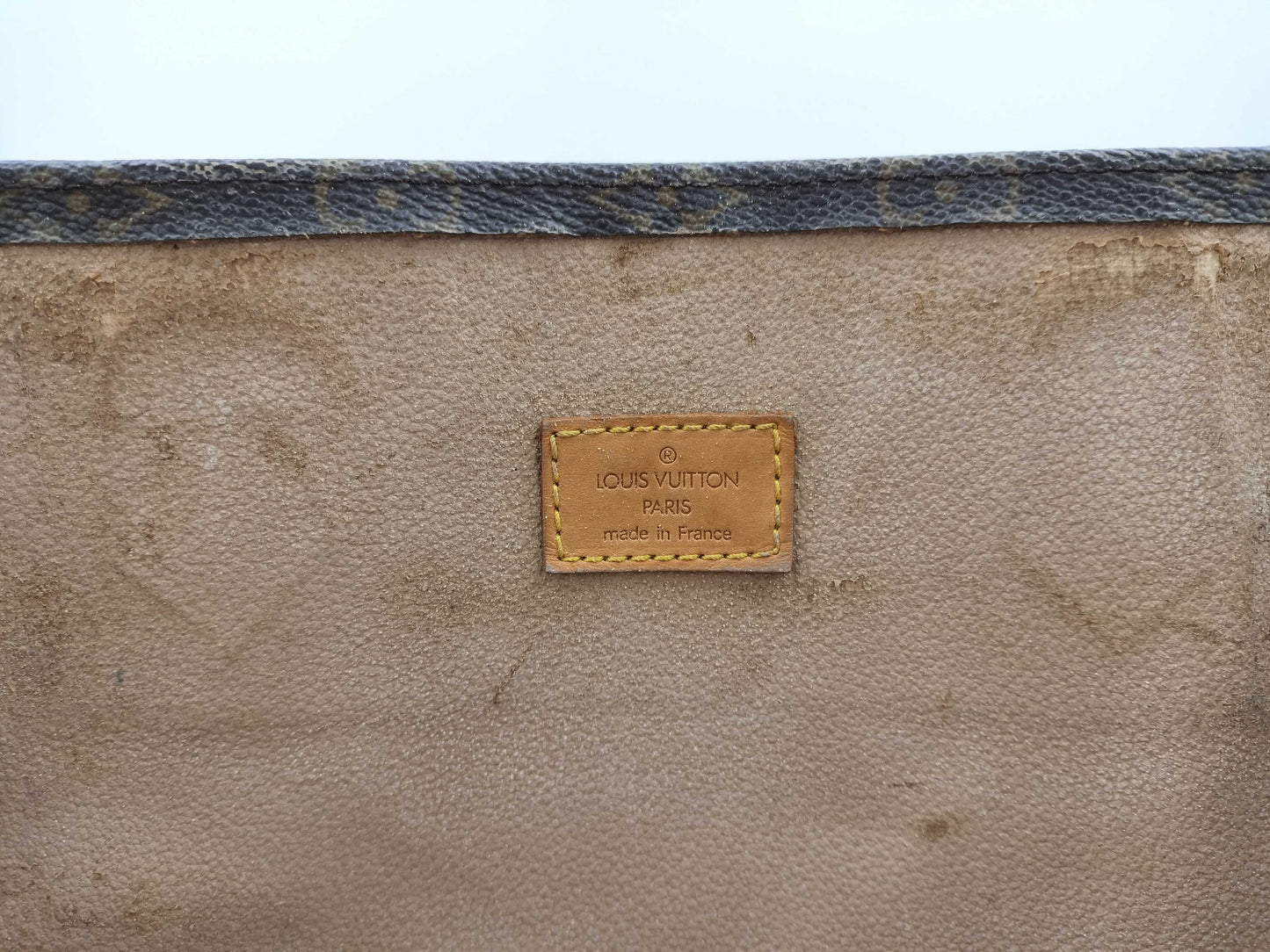 LOUIS VUITTON Monogram Sac Plat Tote Bag