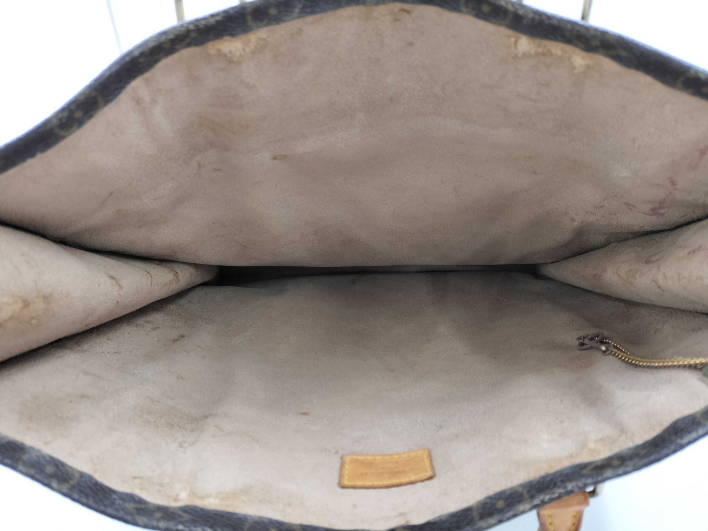 LOUIS VUITTON Monogram Sac Plat Tote Bag