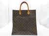 LOUIS VUITTON Monogram Sac Plat Tote Bag