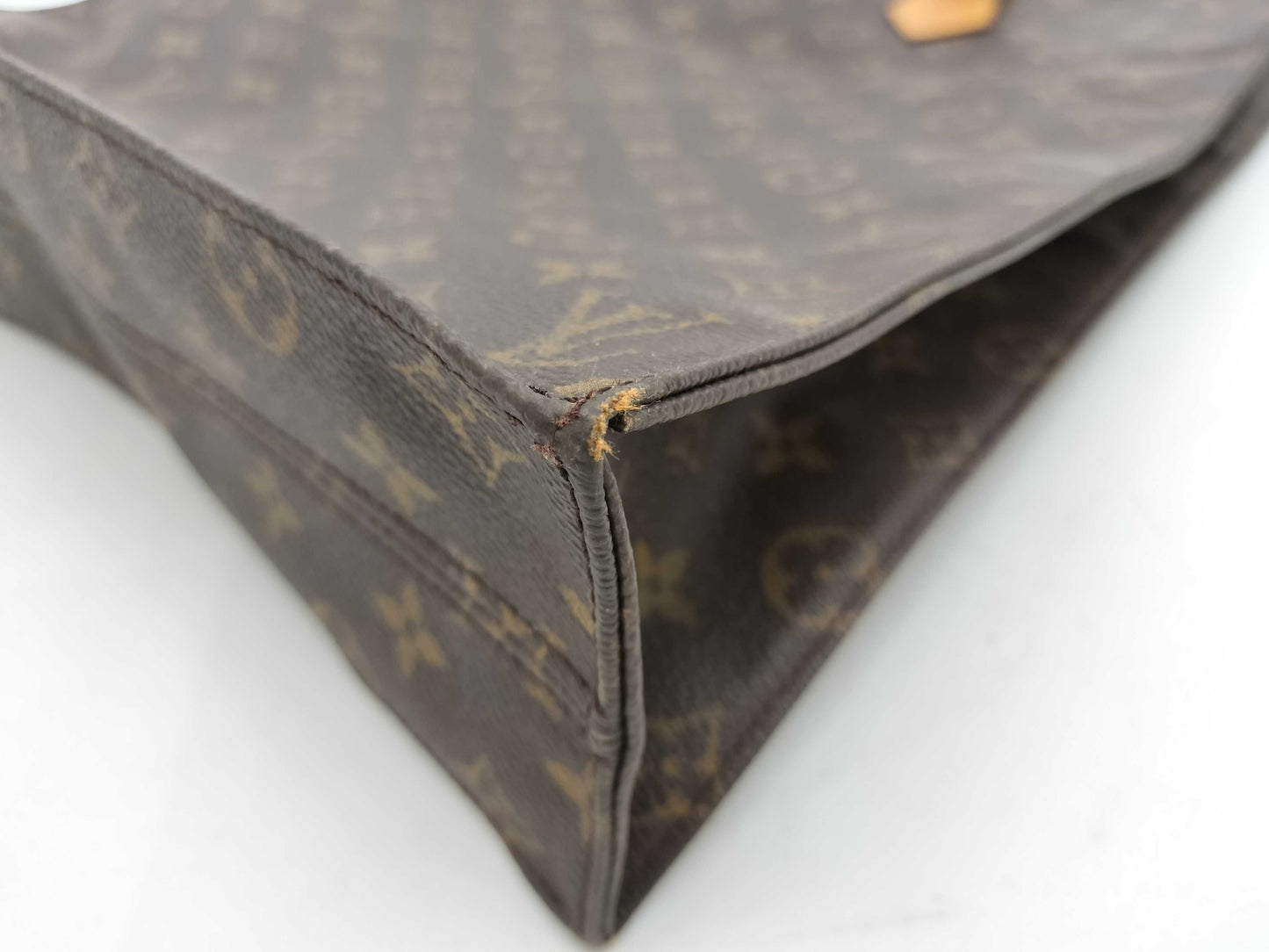 LOUIS VUITTON Monogram Sac Plat Tote Bag