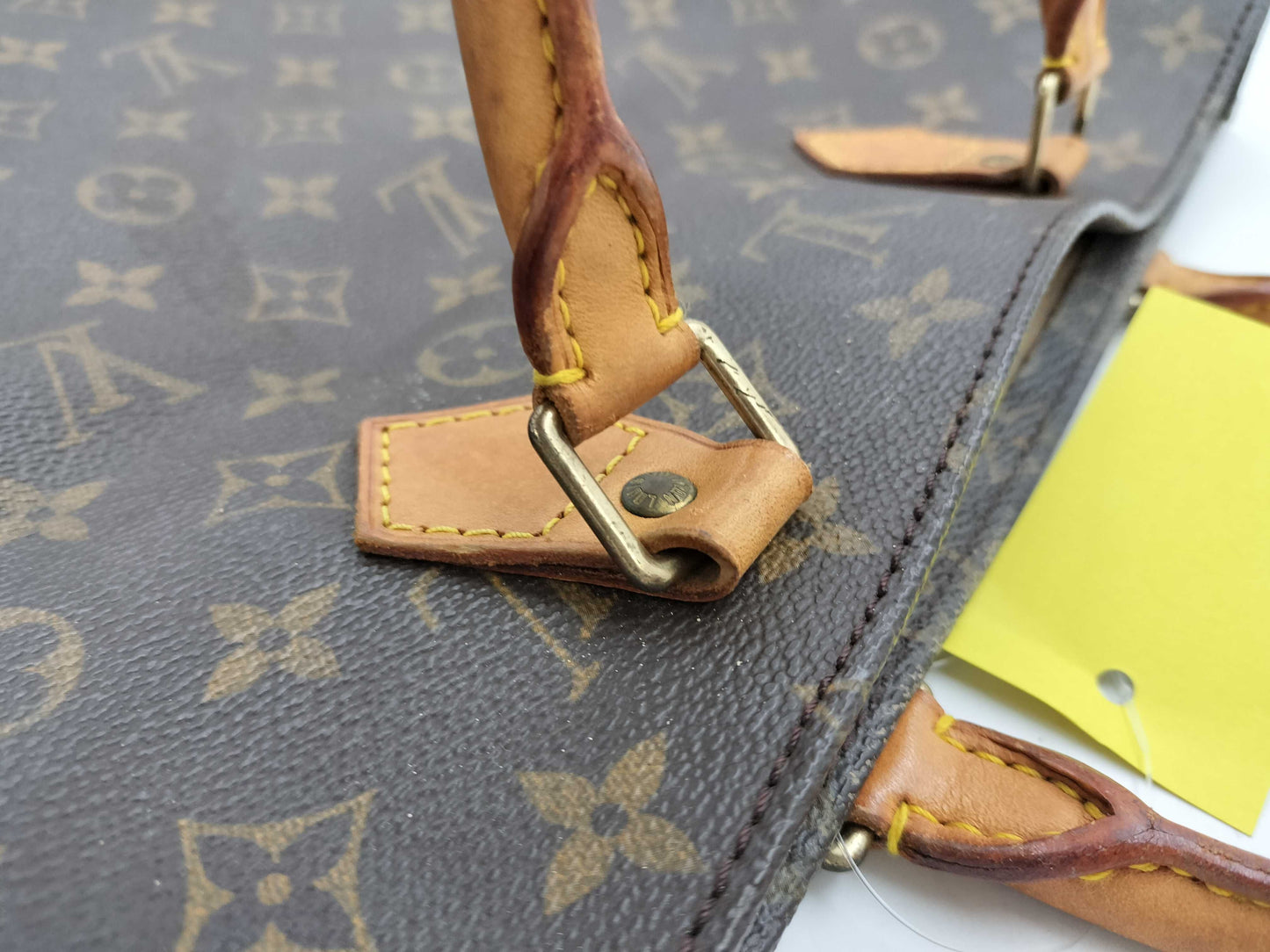 LOUIS VUITTON Monogram Sac Plat Tote Bag