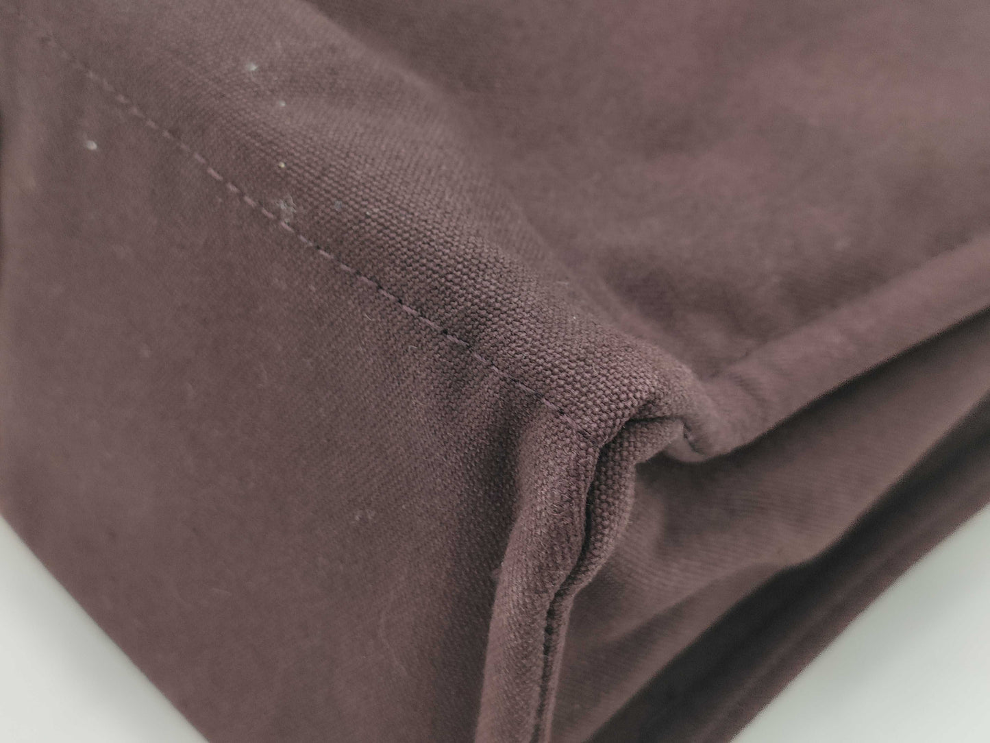 HERMES Foul Tote MM Tote Bag Red x Brown Tote Bag