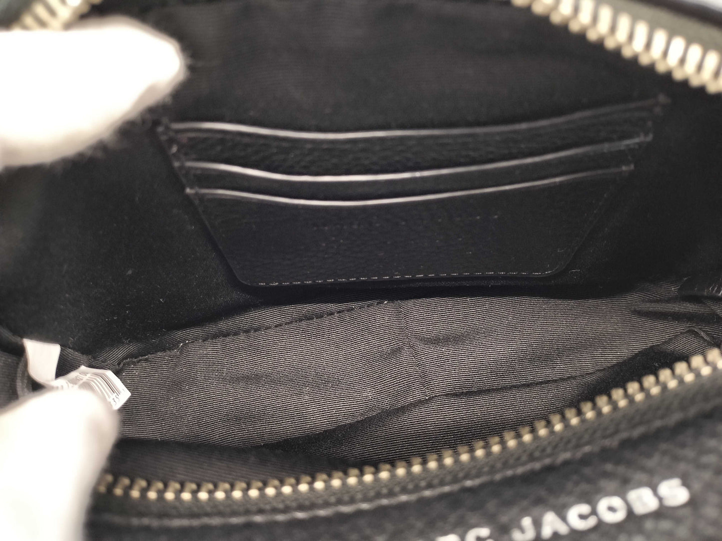 MARC JACOBS Shoulder Bag Leather Black Shoulder Bag