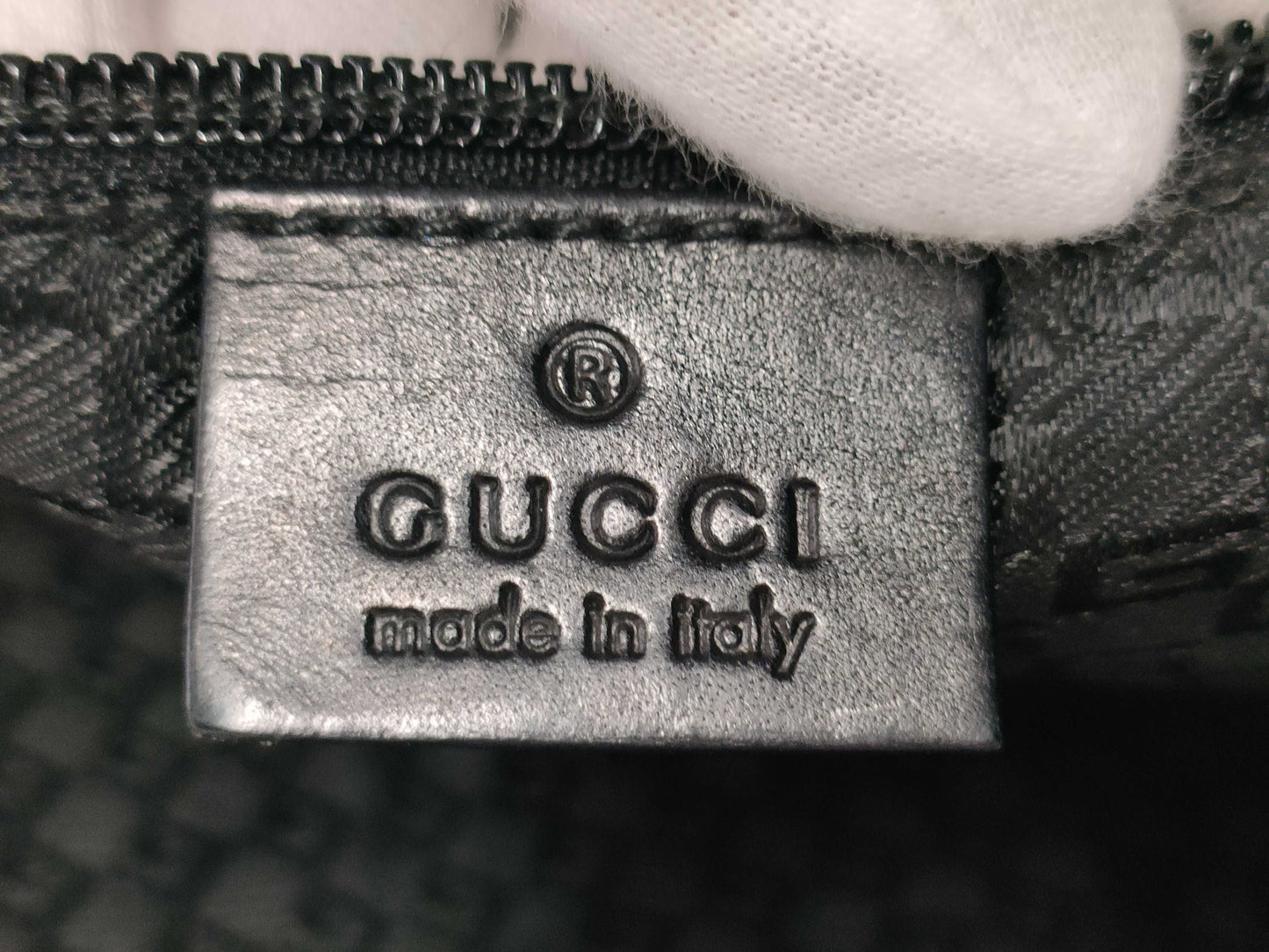 GUCCI 114262.3444 Business Bag Canvas Leather Tote Bag