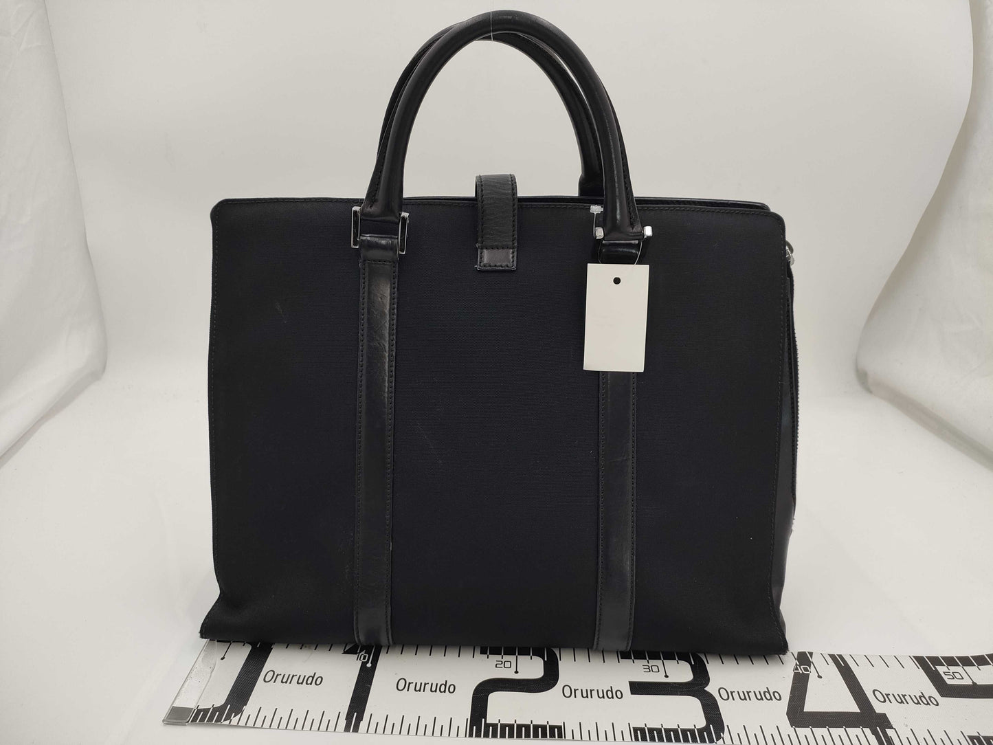 GUCCI 114262.3444 Business Bag Canvas Leather Tote Bag