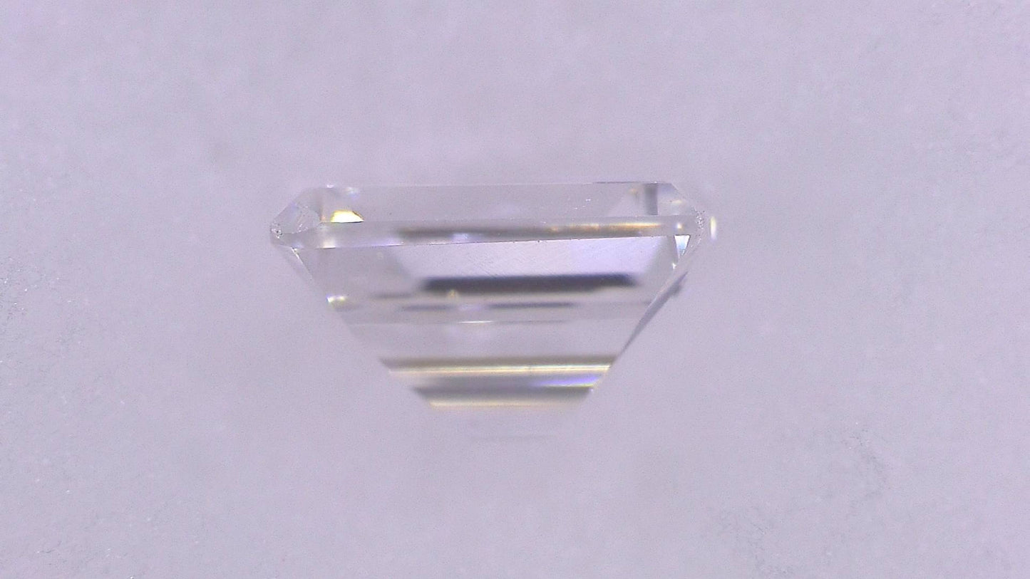 0.178ct D SI-1 ****/GD/FR NONE NATURAL 3.43-2.86X2.05mm RCT Diamond Loose