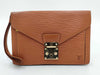 LOUIS VUITTON Epi Serie Dragonne Second Bag Clutch Bag Leather Second Bag