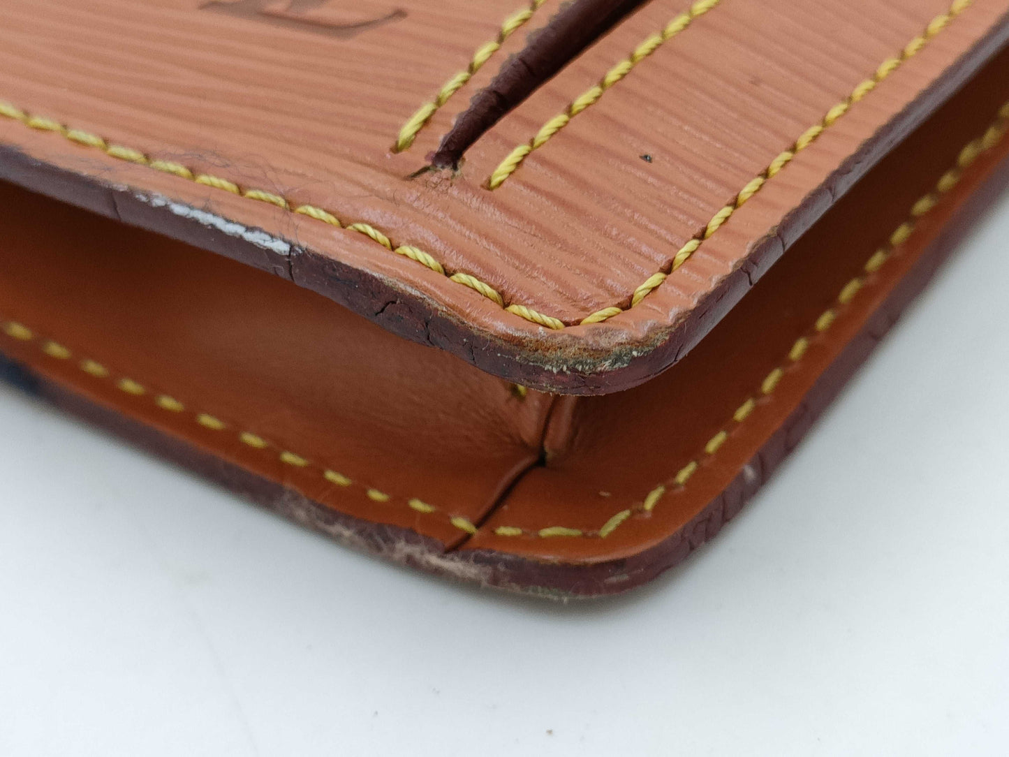 LOUIS VUITTON Epi Serie Dragonne Second Bag Clutch Bag Leather Second Bag