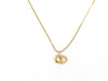 Dior Necklace Logo CD Gold Necklace