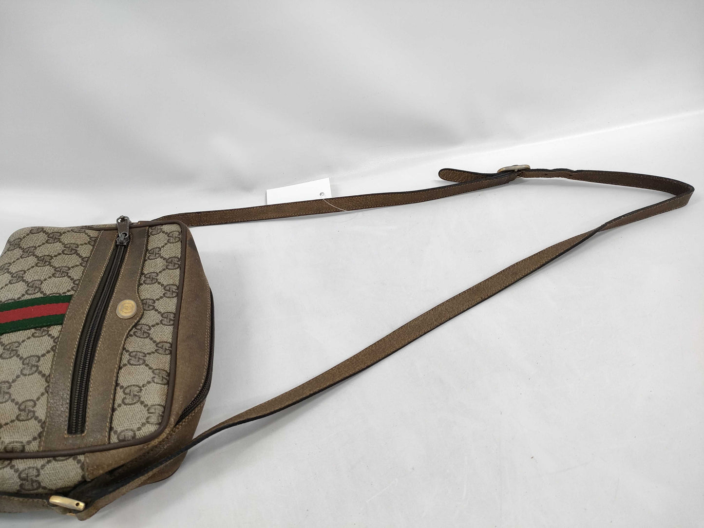 GUCCI Old Gucci Sherry Line Shoulder Bag