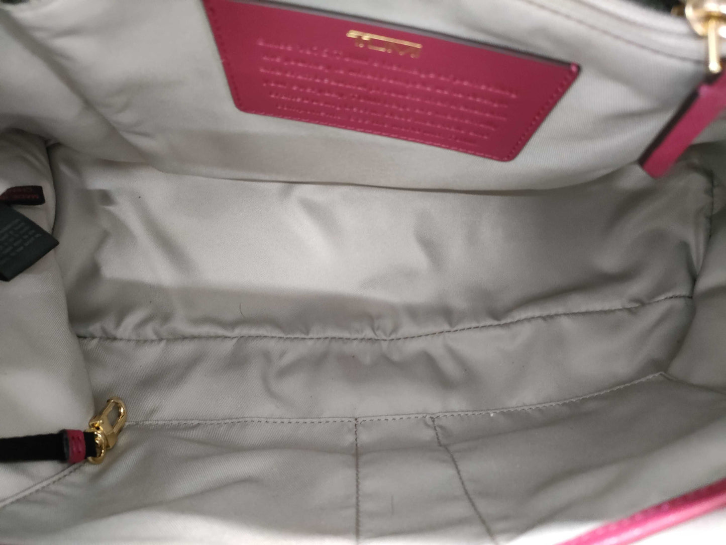 TUMI 2-Way Bag Pink Handbag