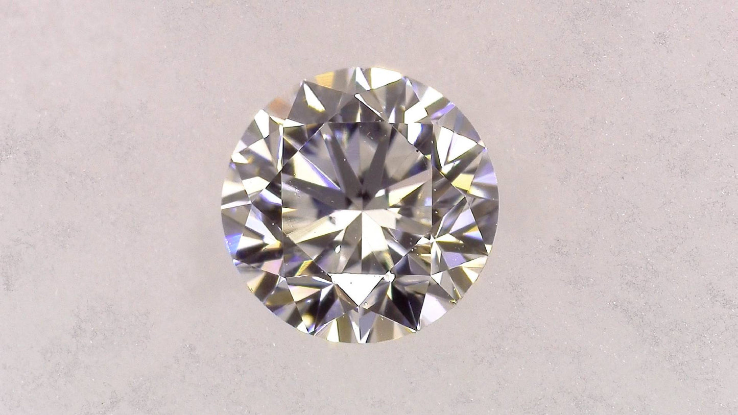 0.298ct F VS-1 GOOD/GD/GD NONE NATURAL 4.15-4.19X2.69mm Diamond Loose