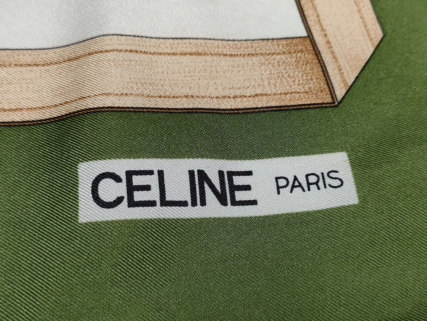 (10462_0193) CELINE Horse Scarf Scarf