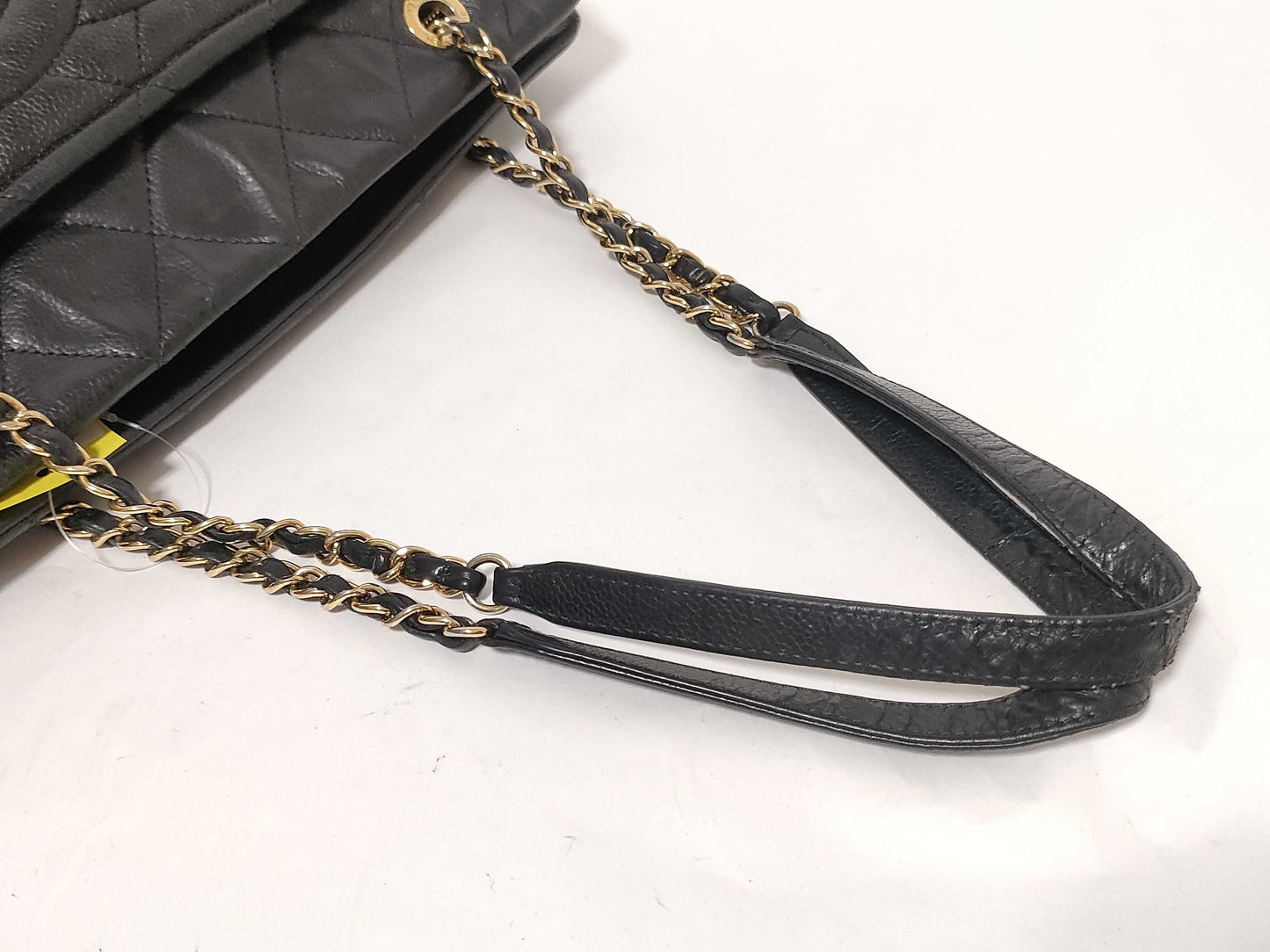 CHANEL Caviar Skin Chain Deca Coco Shoulder Bag